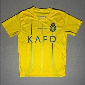 Unbranded Yellow Jersey Men’s Size Small Al-Nassr Ronaldo #7